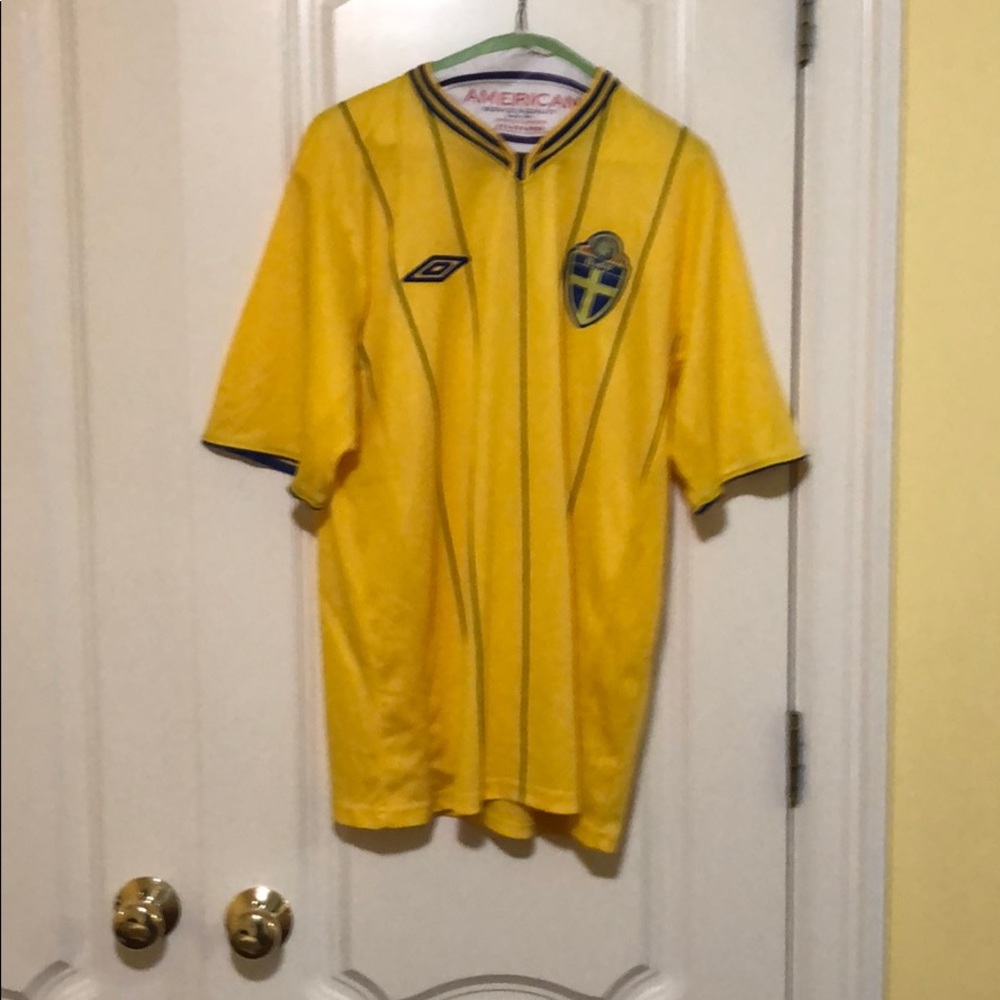 Sweden Men's Soccer Jersey